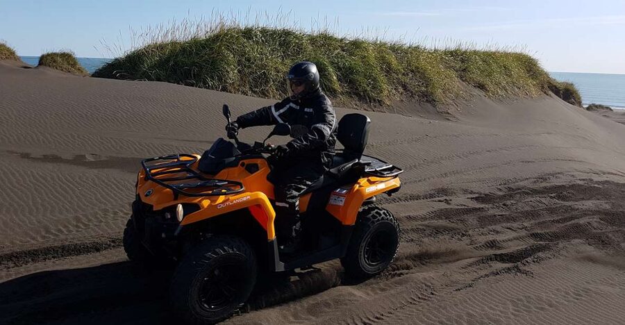 Reykjavík: Black Sand Beach 2-Hour ATV Adventure - A route with more than one kind of terrain