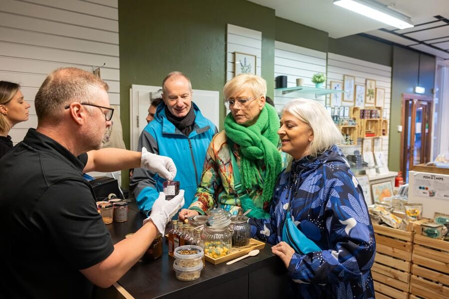 Reykjavik: Christmas Food Tour with Tastings and Drinks - Reykjavik lights and the Little Christmas Store