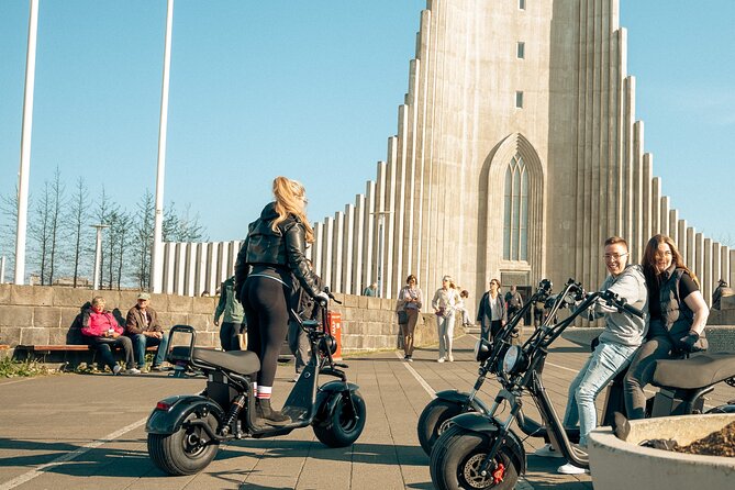 Reykjavík E-Scooter Adventure Small Group City Tour - Your first 15 minutes on Skólavörðustígur