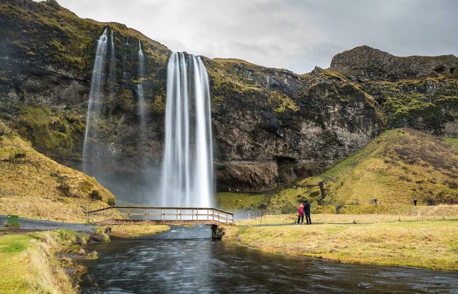 Reykjavik: Glacier Hike & South Coast Day Tour - Skógafoss, where water takes over the scene