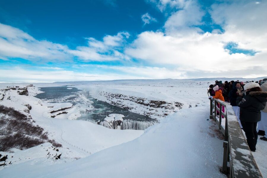Reykjavík: Golden Circle Afternoon Tour - Gullfoss and the force of glacial water