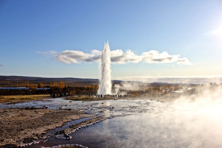 Reykjavik: Golden Circle Day Trip with Blue Lagoon Transfer - Pickup in Reykjavik and the small-bus setup