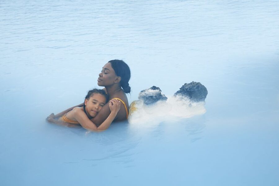 Reykjavik: Golden Circle, Kerid Crater, & Blue Lagoon Tour - Kerid Crater: red rock and a blue lake
