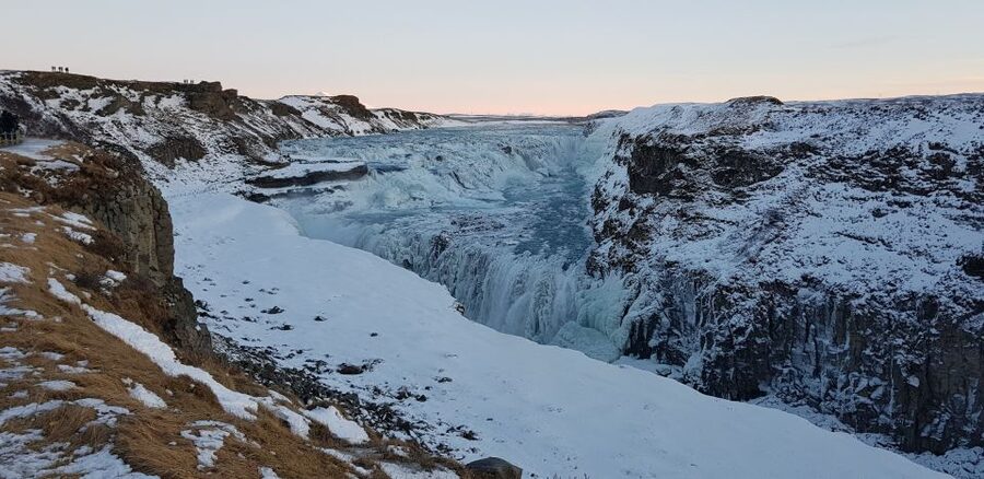 Reykjavik: Golden Circle & Langjökull Glacier on a Jeep - Taking in Gullfoss, the Golden Circle’s big waterfall