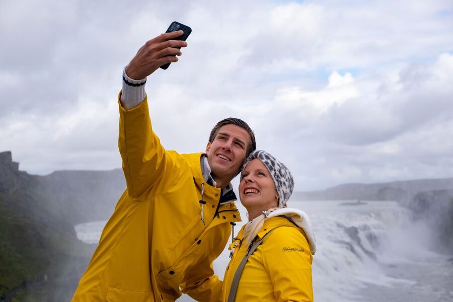 Reykjavik: Golden Circle Tour and Blue Lagoon Admission - Geysir and Strokkur’s regular burst of water