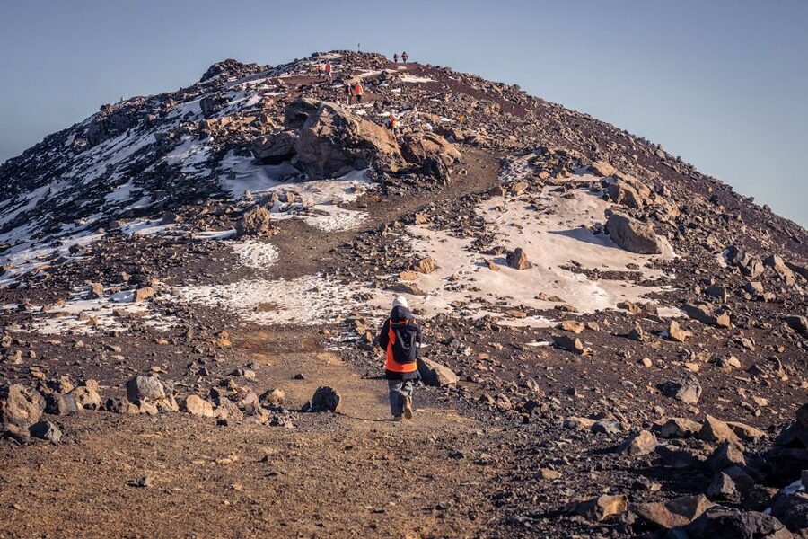 Reykjavík: Guided Afternoon Hiking Tour to New Volcano Site - Leaving Reykjavik and crossing toward Reykjanes