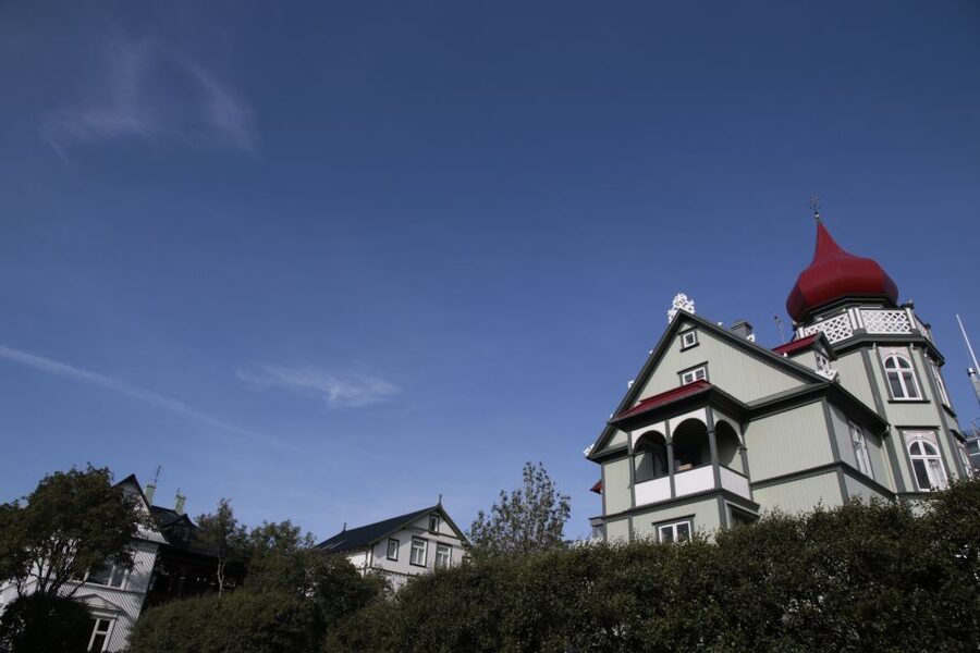 Reykjavik: Guided City Walking Tour - Walking Toward Hallgrimskirkja
