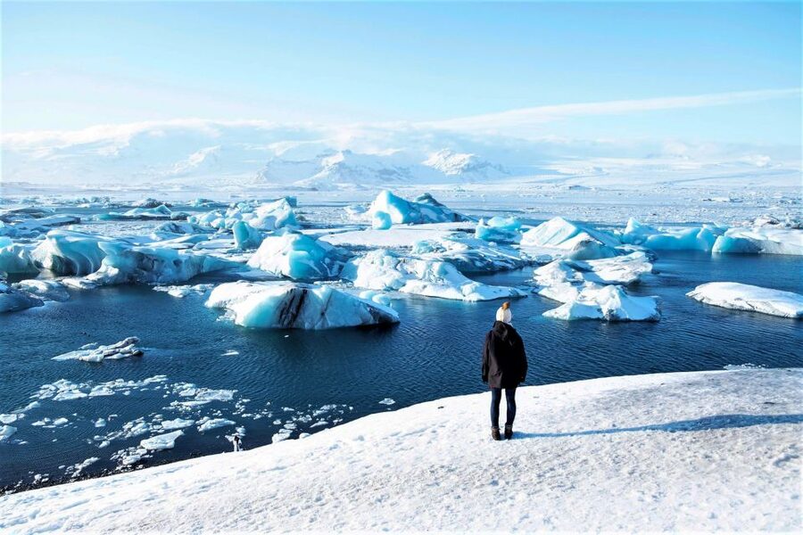 Reykjavik: Jokulsarlon Glacier Lagoon Full-Day Guided Trip - Seljalandsfoss at the end of the day