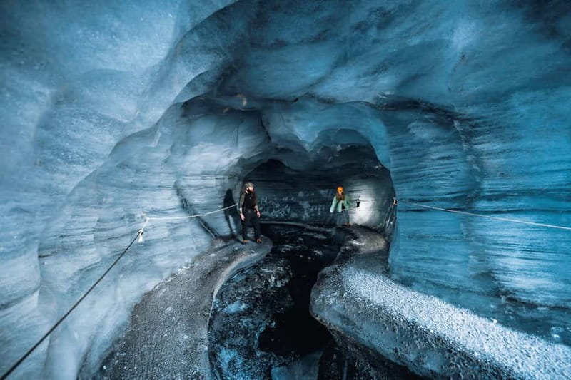 Reykjavik: Katla Ice Cave & South Coast Waterfalls Tour - The glacier hike requires care, not heroics