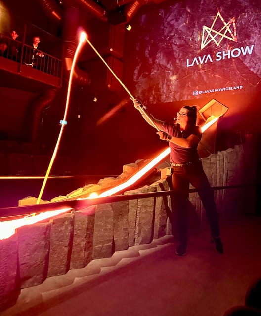 Reykjavik: LAVA SHOW - Immersive Experience Entry Ticket - Seeing lava without hiking to a volcano