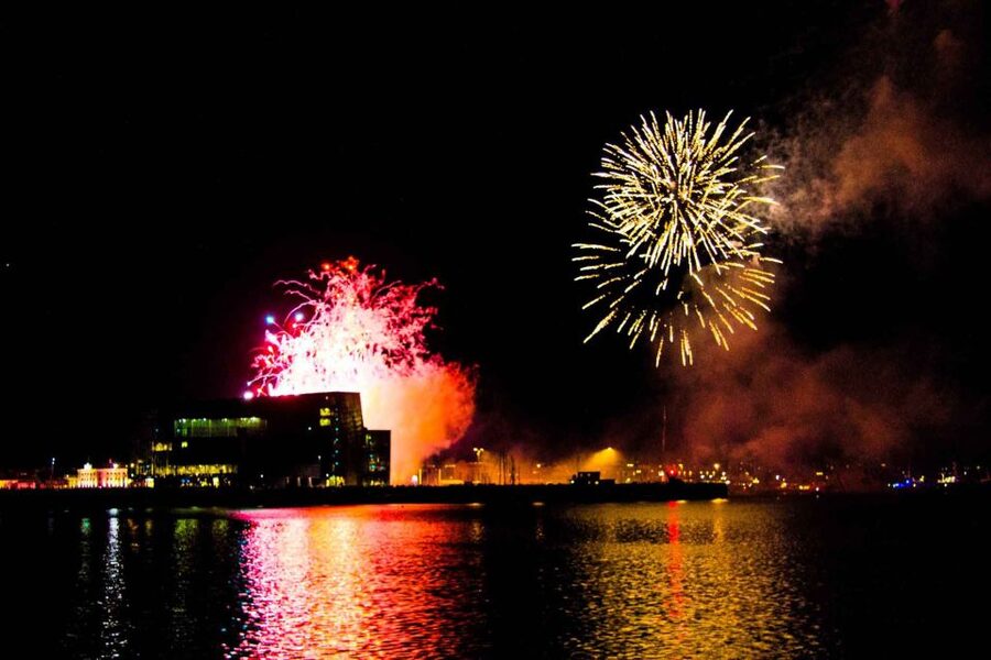Reykjavik: New Year's Eve Fireworks Cruise - Leaving the Old Harbor at 11 pm
