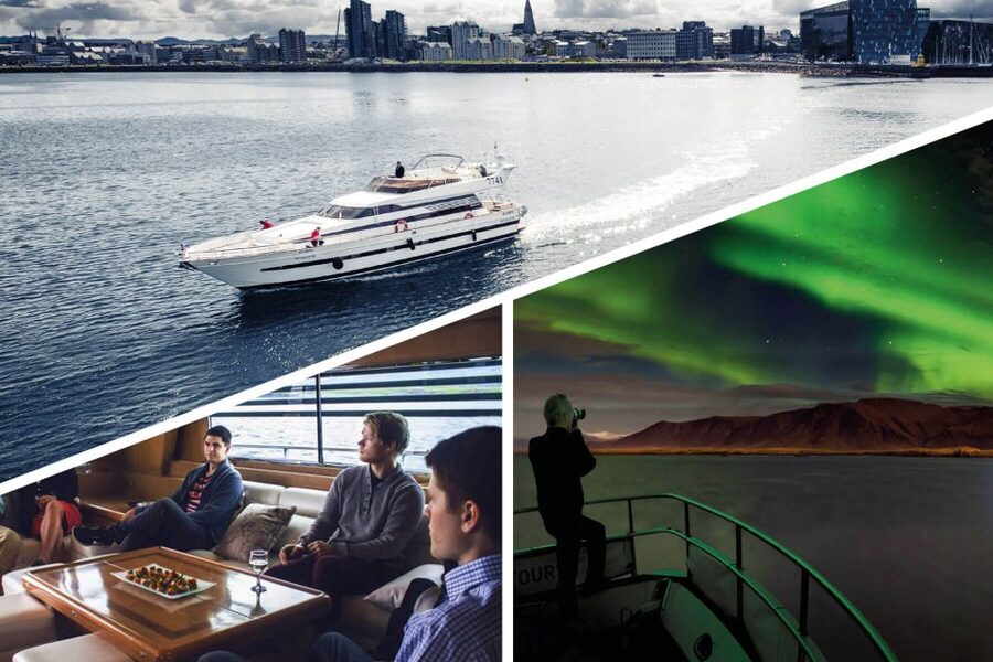 Reykjavik: Northern Lights Motor Yacht Cruise - Key points at a glance