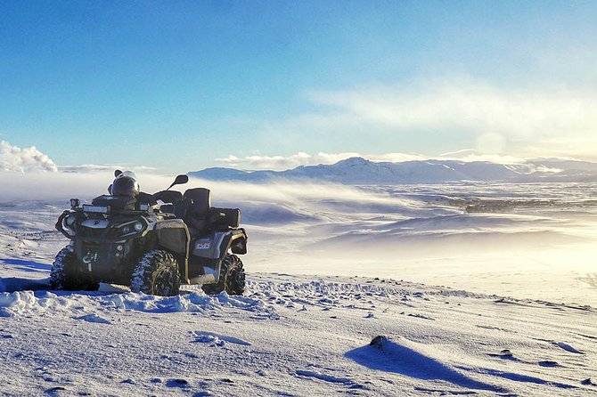 Reykjavik Peak with Safari Quads ATV - Riding from Reykjavik into open country