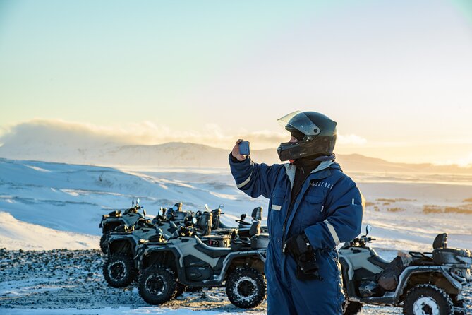 Reykjavik Peak with Safari Quads ATV - From paved roads to Lake Hafravatn