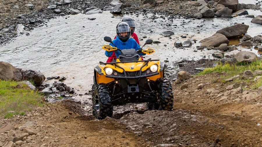 Reykjavik Quad Bike Twin Peaks Tour - Second Hour: Lava Field Peak and Mixed Terrain