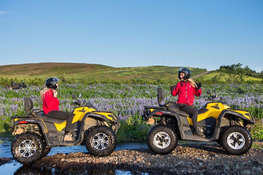 Reykjavik Quad Bike Twin Peaks Tour - Guides and Group Feel