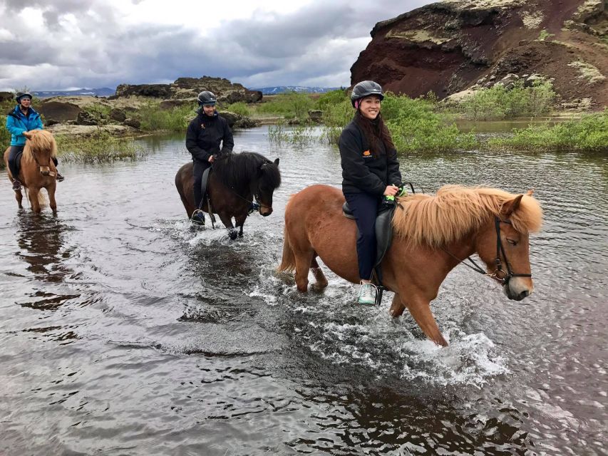 Reykjavik: Small-Group Horse Volcano Riding Tour with Pickup - From Reykjavik to a family-run horse farm