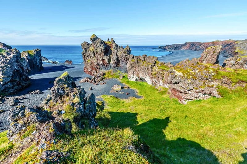 Reykjavik: Snæfellsnes & Mt. Kirkjufell Small Group Tour - Hellnar and Arnarstapi, cliffs, paths, and fishing history