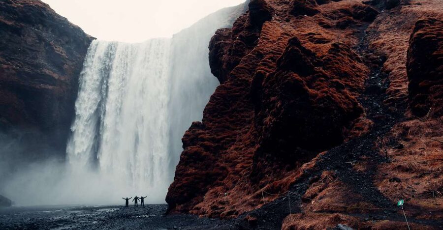 Reykjavik: South Coast Private Guided Day Tour - Skógafoss starts the day with real force