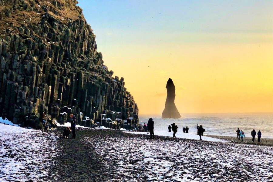 Reykjavík: South Coast Waterfalls, Black Sand & Glacier Tour - Sólheimajökull brings the glacier within reach