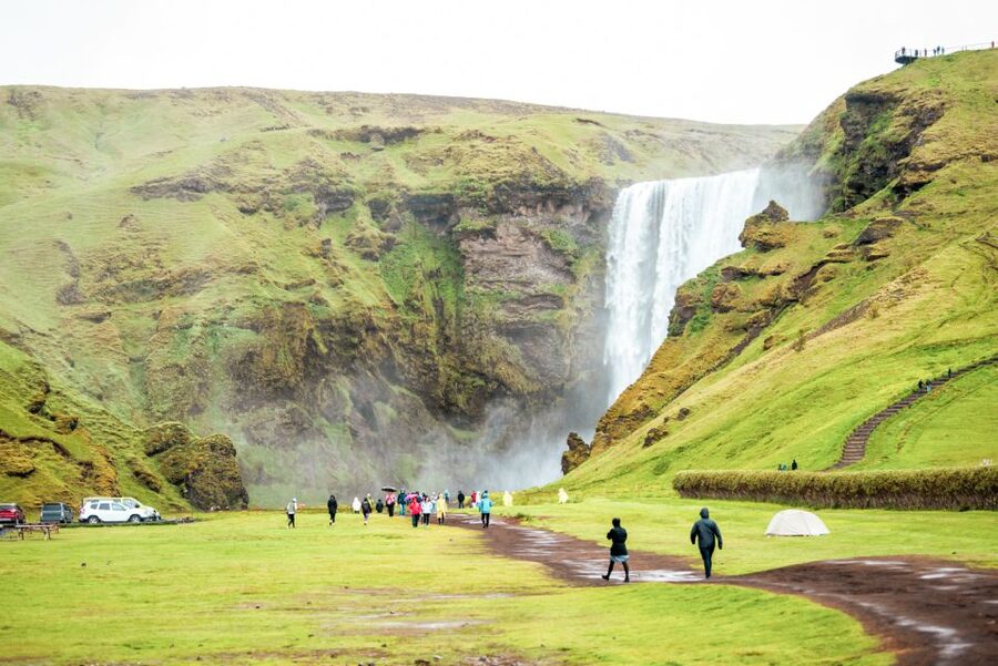 Reykjavik: South Coast Waterfalls & Glacier Small-Group Tour - Vík is the main meal and village stop