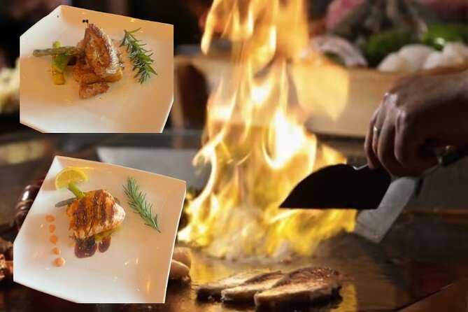 Reykjavik Teppanyaki 7 Course Menu and Fire Show with Cocktail - What the evening at Flame Restaurant is really like