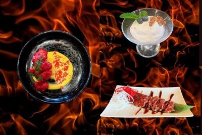 Reykjavik Teppanyaki 7 Course Menu and Fire Show with Cocktail