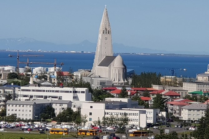 Reykjavik the Northernmost capital in the world - City Hall beside Tjörnin