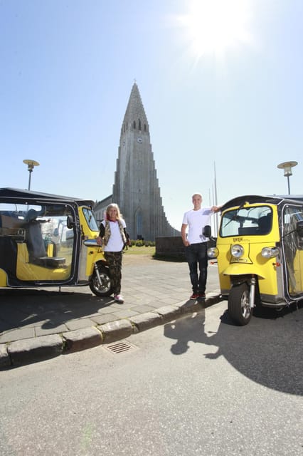 Reykjavík Tuk Tuk Tour - Hallgrímskirkja and the city view
