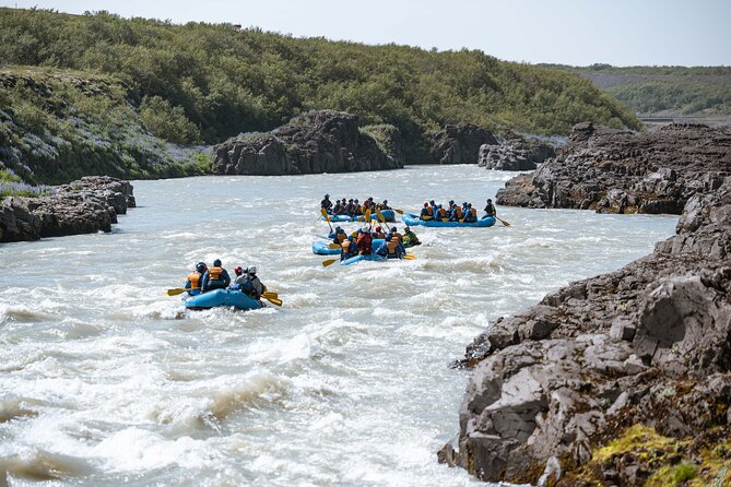 River Rafting on the Golden Circle - The first rapids: exciting, not extreme