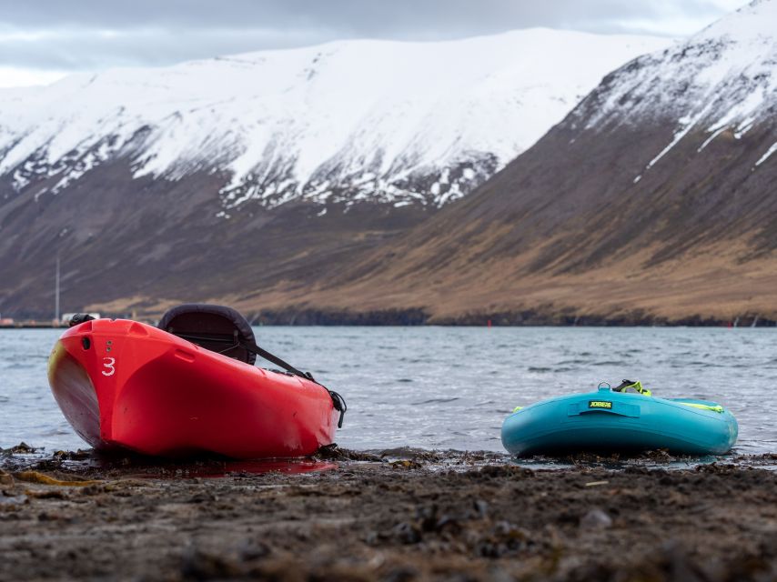Siglufjörður / Siglufjordur: Guided kayak tour. - Why Siglufjörður looks different from a kayak