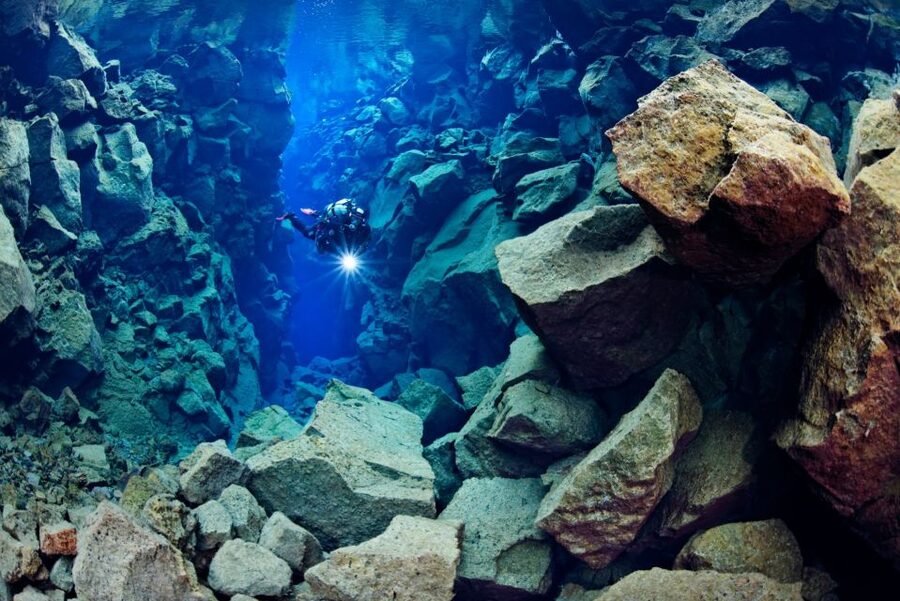 Silfra: Diving Between Tectonic Plates - Getting out, warming up, and seeing the photos