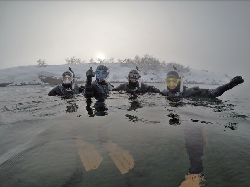 Silfra: Fissure Snorkeling Tour with Underwater Photos - The view beneath the surface