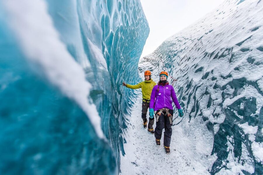 Skaftafell: Blue Ice Experience Easy Glacier Hike - Meeting at Skaftafell Base Camp