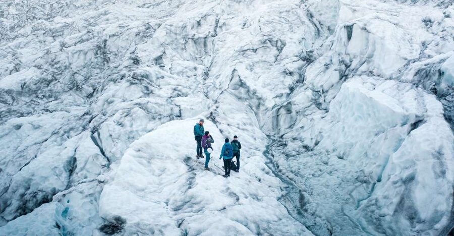 Skaftafell: Extra Small Group Glacier Adventure - The 15-minute 4x4 ride from Skaftafell