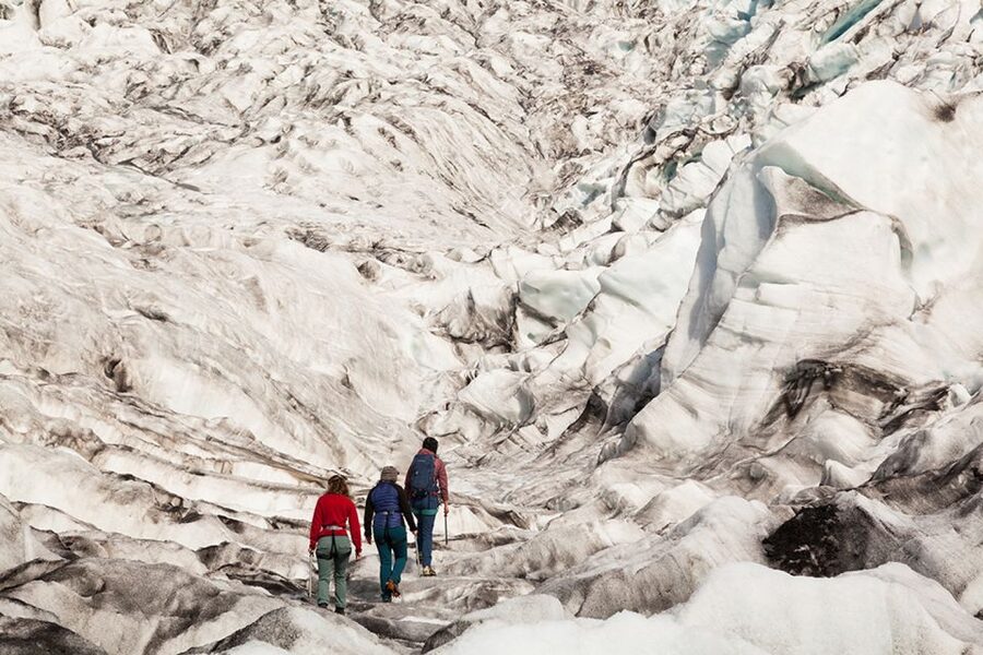 Skaftafell: Extra-Small Group Glacier Hike - Learning to walk on a moving glacier