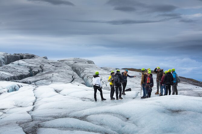 Skaftafell Glacier Hike 3-Hour Small Group Tour - Learning the crampon steps before moving higher