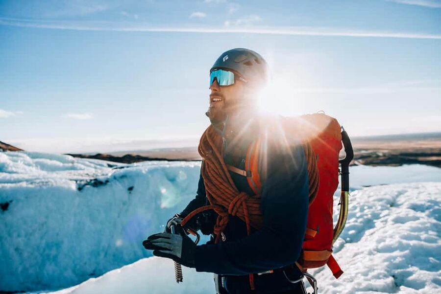 Skaftafell: Glacier Hike & Ice Climbing Adventure - Choosing an ice wall that exists today