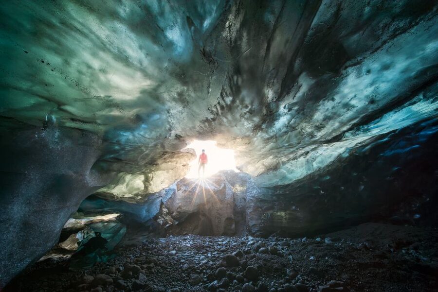 Skaftafell: Ice Cave Experience - The 20-minute glacier bus ride