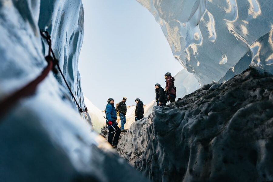 Skaftafell National Park: Falljokull Glacier Easy Hike - Safety briefing before the ice