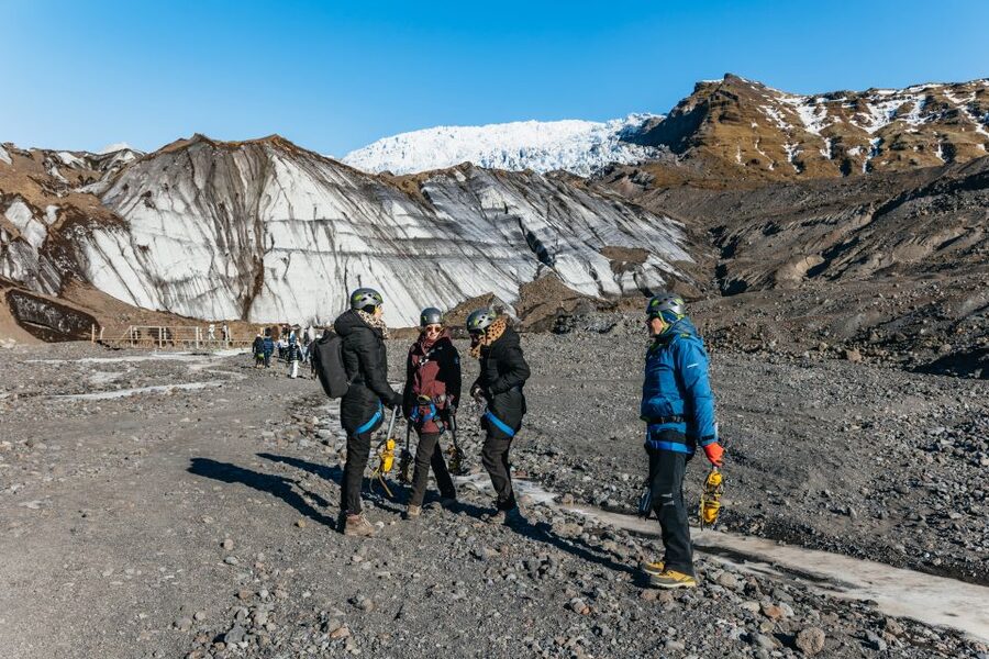 Skaftafell National Park: Falljokull Glacier Easy Hike - On the ice for 60 to 90 minutes