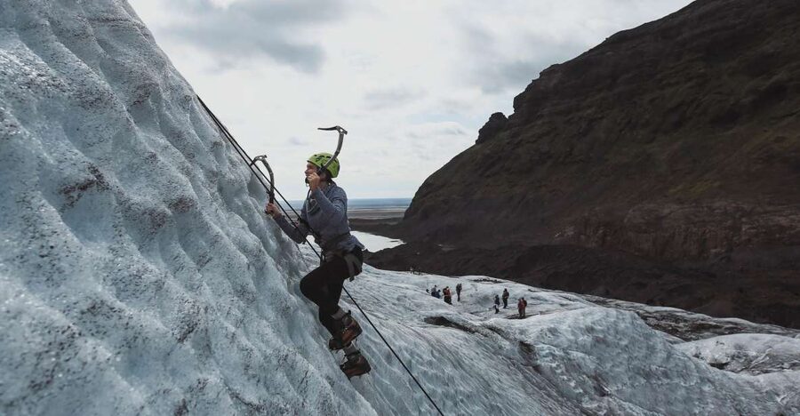 Skaftafell National Park: Falljokull Ice Climb and Hike - From Tröll Expeditions Skaftafell to the glacier edge