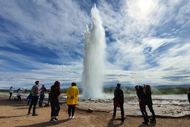 Small-Group Golden Circle, Sky Lagoon with Ticket & Kerid Crater - Gullfoss: the waterfall that supplies the drama