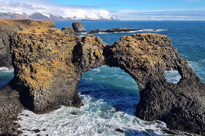 Snaefellsnes Peninsula. Private Day Tour from Reykjavik - Kirkjufellsfoss closes the day with Iceland’s famous mountain view