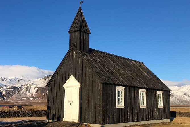 Snaefellsnes Peninsula Tour from Grundarfjordur Port - Búðir Church is the quiet final stop