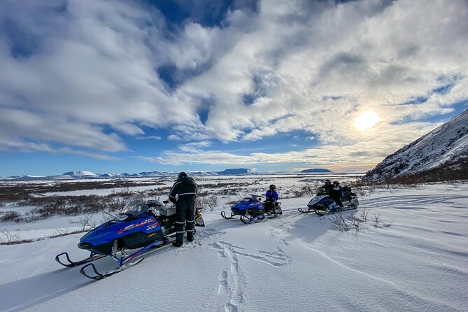 Snowmobile Tour by Lake Mývatn - Who will get the most from this ride