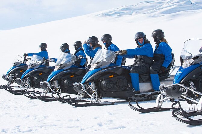 Snowmobile tour on Vatnajökull - Stop 3: The return through Jöklasel