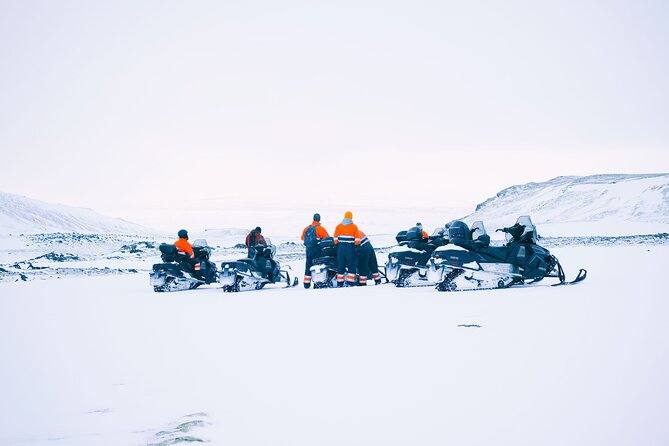 Snowmobiling on Eyjafjallajökull - Starting at Brú Base Camp Near Seljalandsfoss