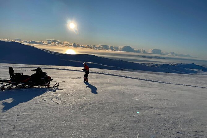 Snowmobiling on Eyjafjallajökull - Reaching the Snowline on Eyjafjallajökull