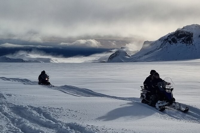 Snowmobiling on Langjokull Glacier and Secret Lagoon Tour - Lunch and the road to Flúðir